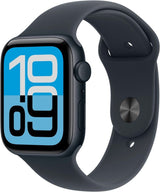 Apple Watch SE 3 (2025) GPS 44mm Mindnight Alu Case, Midnight Sport Band M/L